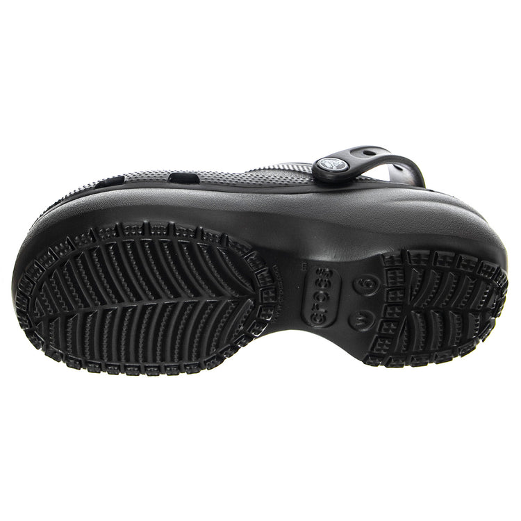Classic Platform Clog Black - Sandali Donna Neri CR.206750 BLK CROCS 