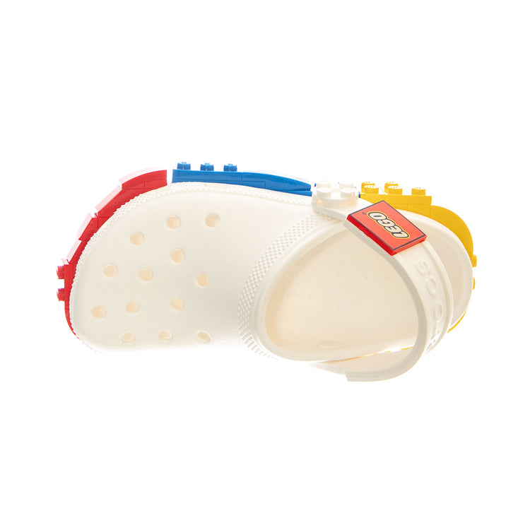 4LW SYSTEM CLOG K WHITE - Sandali Collaborazione con LEGO® Bambino Bianchi CR.211874 WHI CROCS 