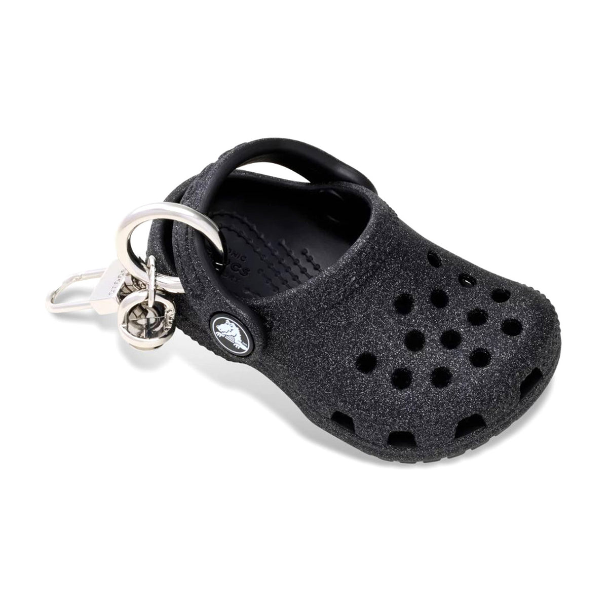 Classic Glitter Clog Bag Charm - Portachiavi Crocs Multicolore CR.213198 BLK CROCS 
