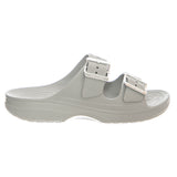 Saturday Metallic Buckle Sndl Grey - Damen Sandalen Grau  Damen CROCS