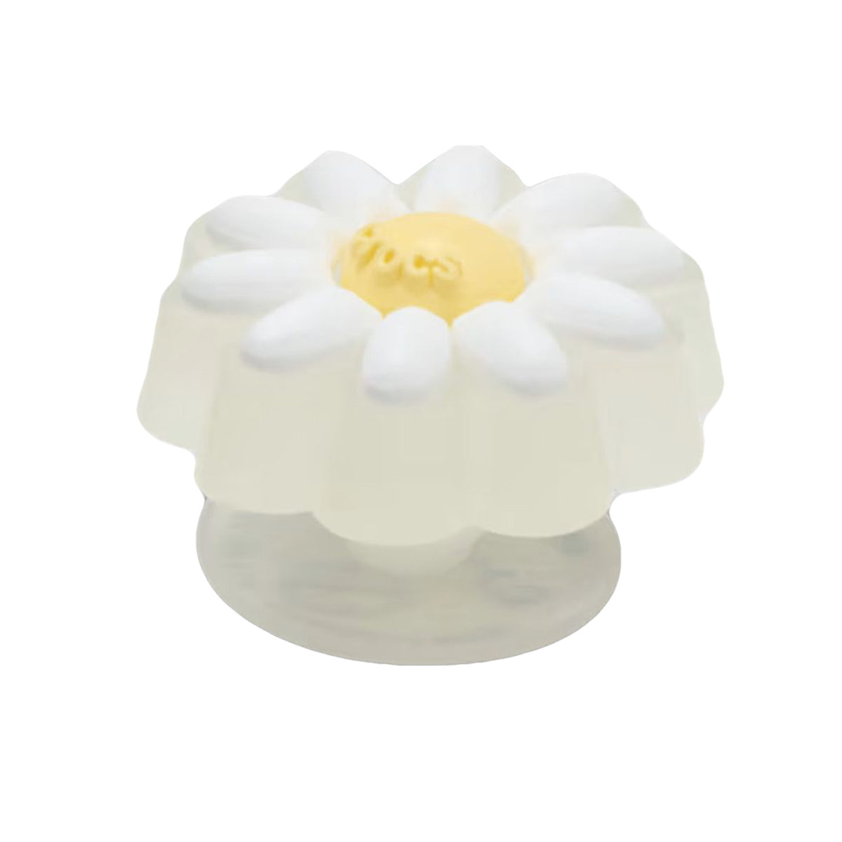 Tiny Darling Daisy - Charm per Calzature Crocs Bianco / Giallo CR.5807 JIB UCOL CROCS 