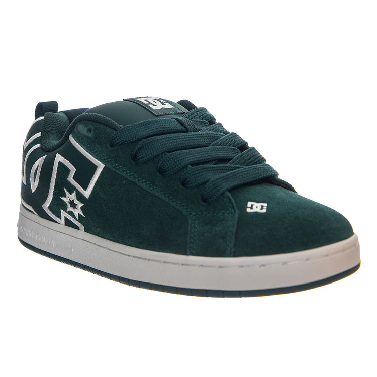 DC Shoes Court Graffik SE Dark Green / White - Scarpe Stringate Uomo Verdi EDYS100014 301 DC 