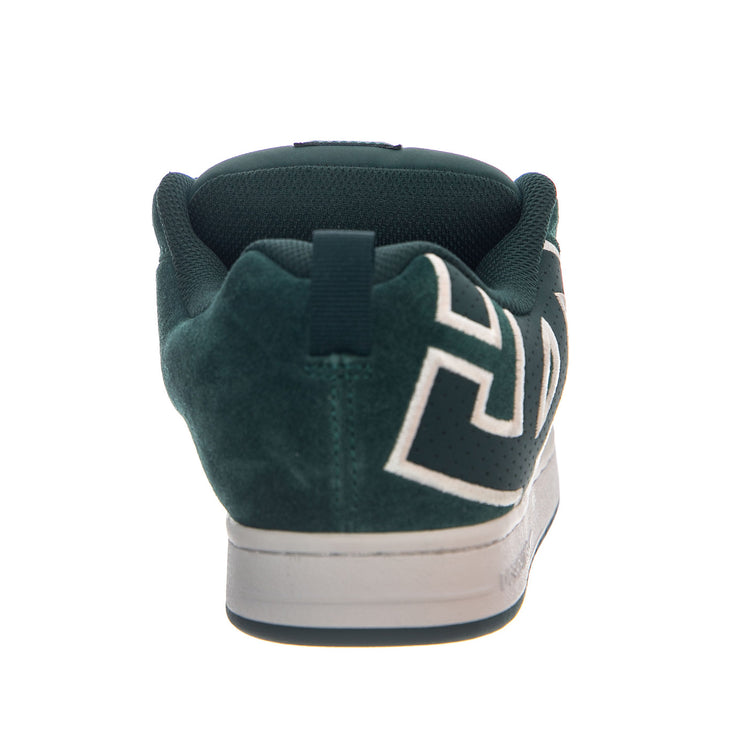 DC Shoes Court Graffik SE Dark Green / White - Scarpe Stringate Uomo Verdi EDYS100014 301 DC 