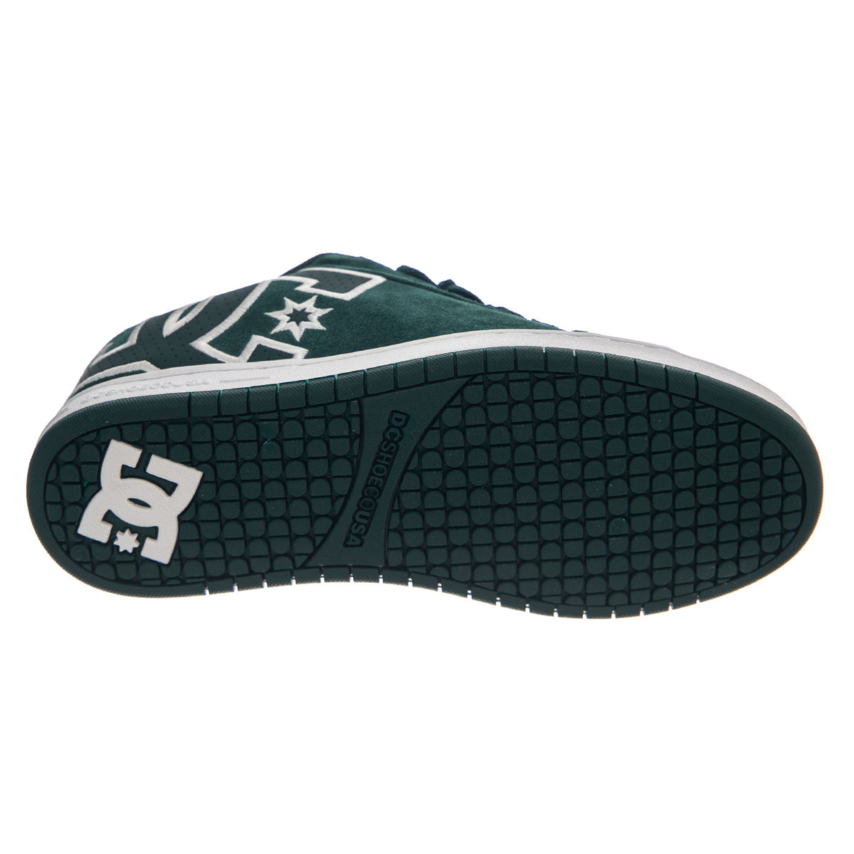 DC Shoes Court Graffik SE Dark Green / White - Scarpe Stringate Uomo Verdi EDYS100014 301 DC 