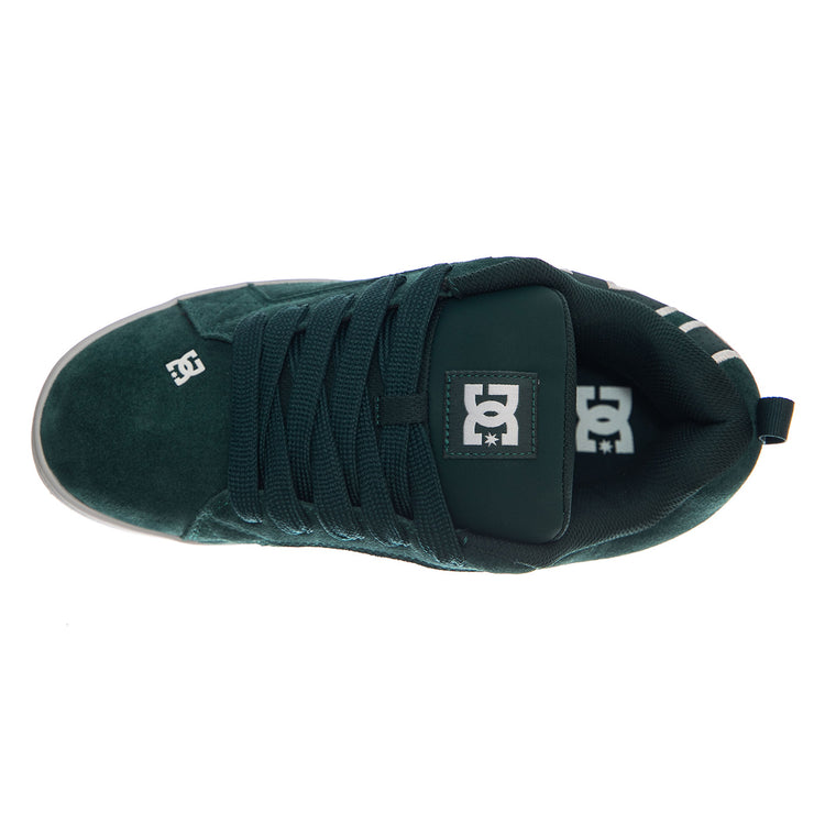 DC Shoes Court Graffik SE Dark Green / White - Scarpe Stringate Uomo Verdi EDYS100014 301 DC 