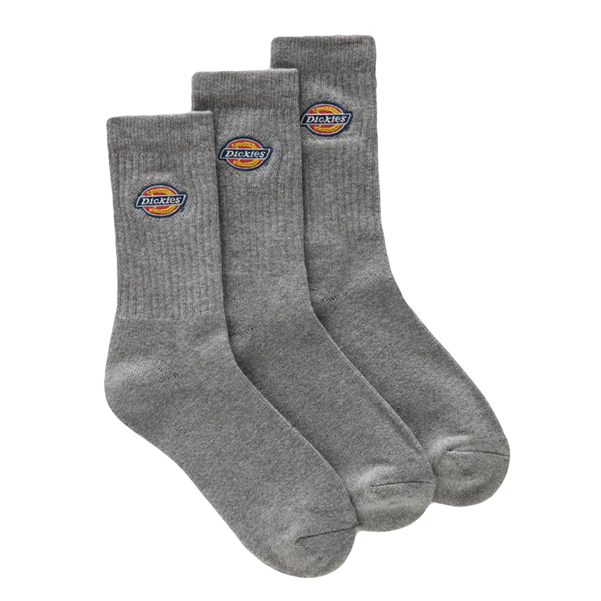 Valley Grove Sock Grey Melange - Set da 3 Paia di Calzini Grigi DK0A4X 82GYM1 DICKIES 