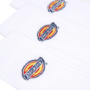 VALLEY GROVE SOCK - Set da Tre Paia di Calzini Bianchi DK0A4X 82WHX1 DICKIES 