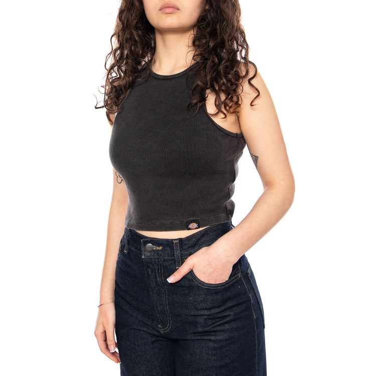 PLENTYWOOD GD VEST W - Canotta Donna Nera DK0A4Z9D BLK1 DICKIES 