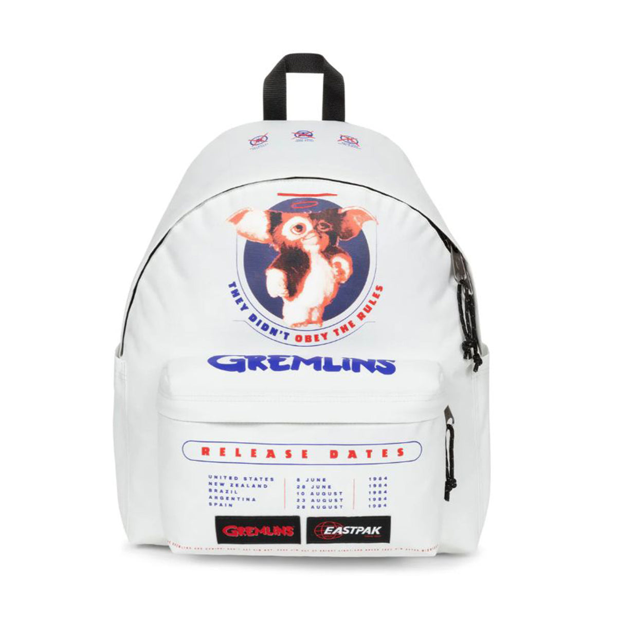 Herschel Day Pak'r - Zaino Gremlins Repeat Poster Bianco EK0A5BG4 5Y31 EASTPAK 
