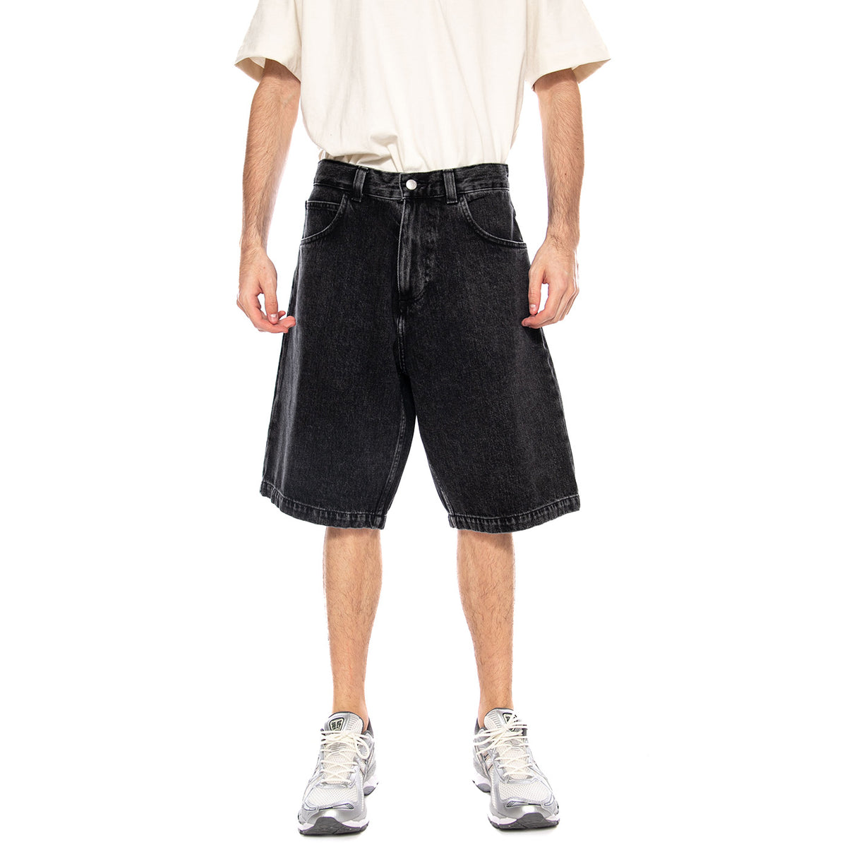 Worker Short Black - Bermuda Denim Jeans Uomo Neri I034934.89.0M. 89.0M EDWIN 