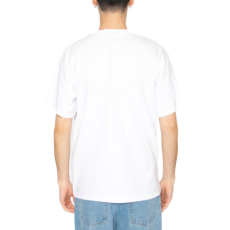 Oversize Basic Ts White - Maglietta Girocollo Uomo Bianca I035016.02.67. 02,67 EDWIN 