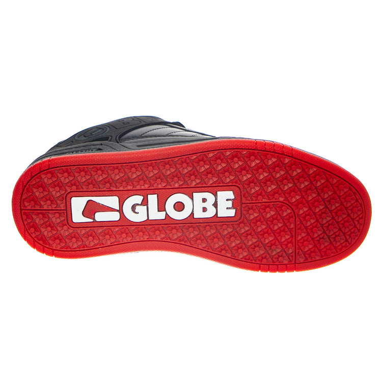 Tilt Black/Red/Charcoal - Scarpe Stringate Uomo Nere GBTILT 10801 GLOBE 