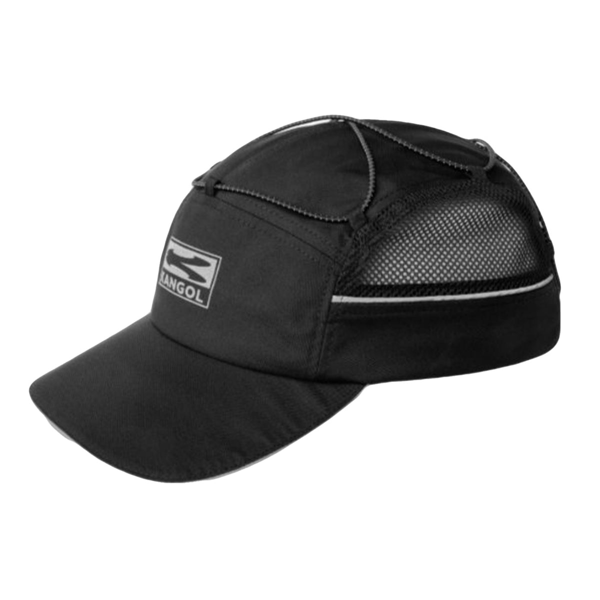 Reflective Speed 5-Panel Black - Cappellino con Visiera Nero K5494 BK001 KANGOL 
