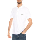Basic Logo Mc-001 Polo Weiß - LACOSTE Herren-Polohemd in Weiß