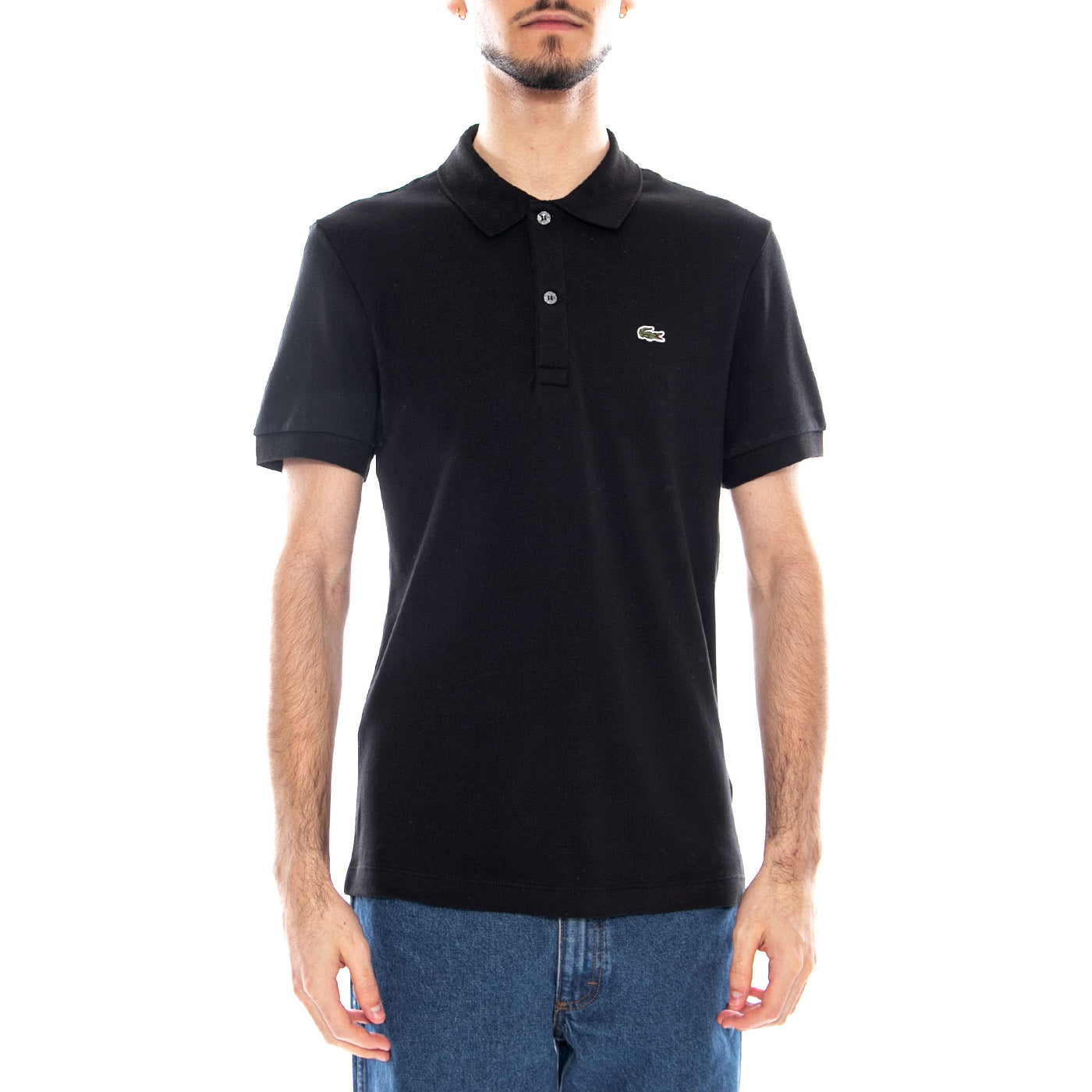 Polo Uomo Nera Lacoste - Maglietta Manica Corta con Logo DH2050 031 LACOSTE 