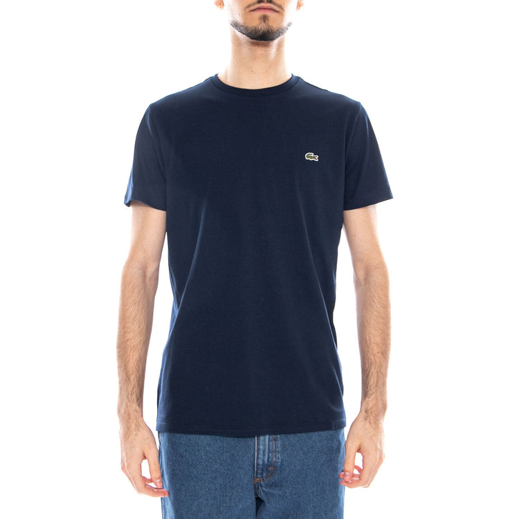 T-Shirt - Maglietta Girocollo Lacoste Uomo Blu TH6709 166 LACOSTE 