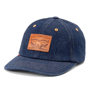 Relaxed Dad Heritage Cap - Indigo Rinse 2 - Cappellino con Visiera Blu 000A9 0005 LEVIS 