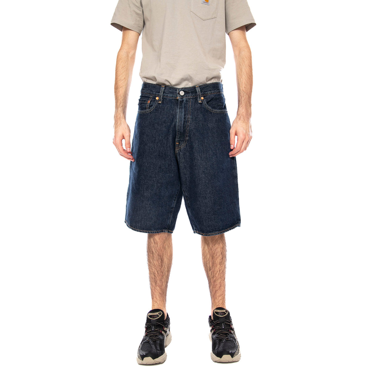 478 Baggy Shorts - Next One Down - Shorts Uomo Blu 001JM-0009 Dark Indigo LEVIS 