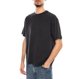 Boxy SS Tee - Stückgefärbtes Tiefschwarz - Herren-T-Shirt mit Rundhalsausschnitt, Schwarz, Herren Levi's