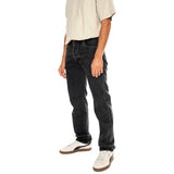 501 LEVI'S ORIGINAL CRASH COURSES BLACK - Herren-Jeans Schwarz Herren LEVIS