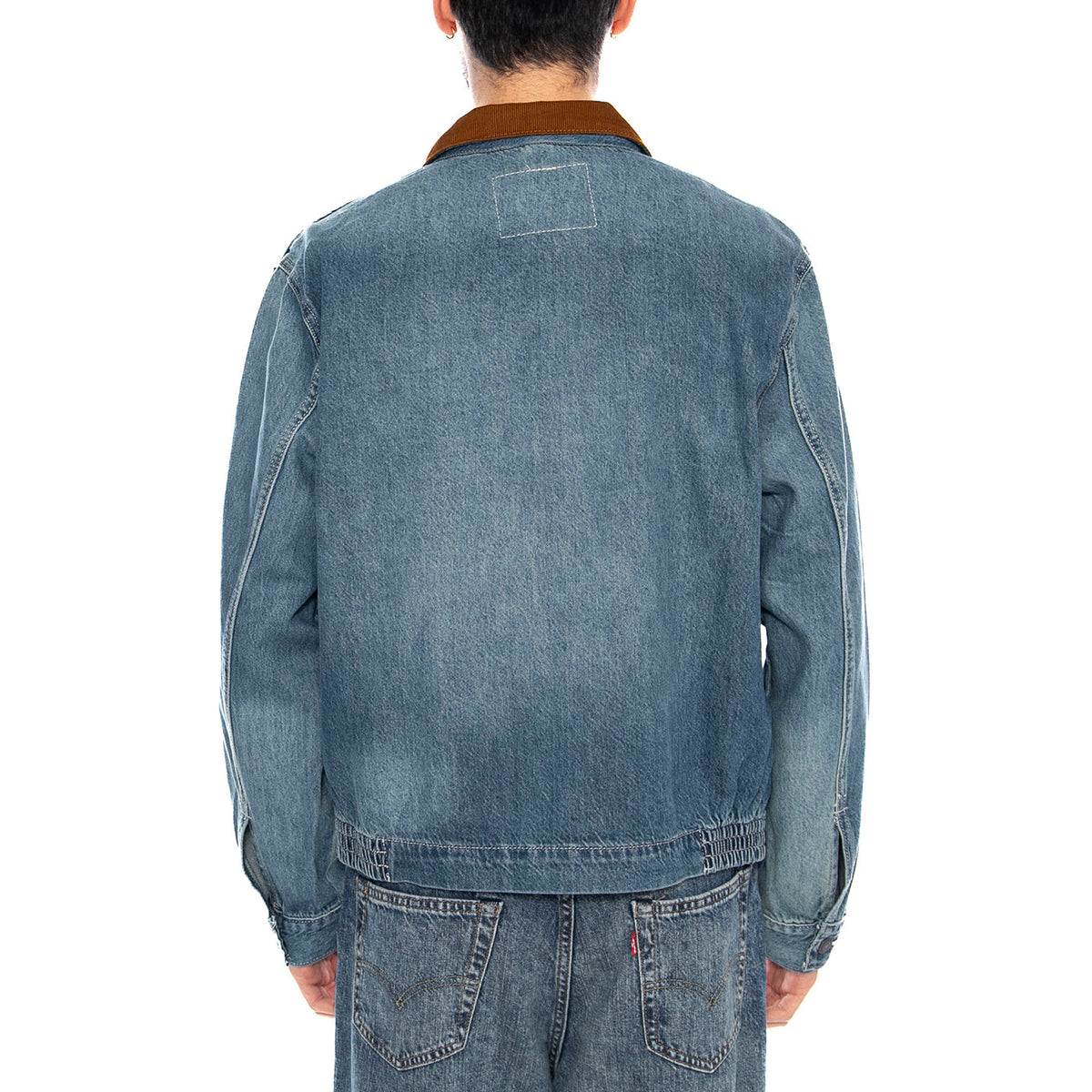 Castro Full Zip - Light It Up T - Giacca Denim Jeans Uomo Blu 005AF 0003 LEVIS 