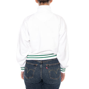 GRAPHIC EVERYDAY QUARTER ZIP SWEATSHIRT WHITE - Felpa Mezzo Collo Donna Bianca 005OX 0003 LEVIS 