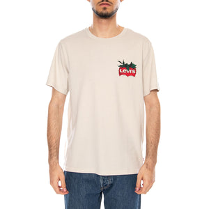 SS RELAXED FIT TEE - COASTAL CREATIVE FRESH AND SMOOTH PUMICE STONE - Maglietta Girocollo Uomo Beige 16143 2480 LEVIS 