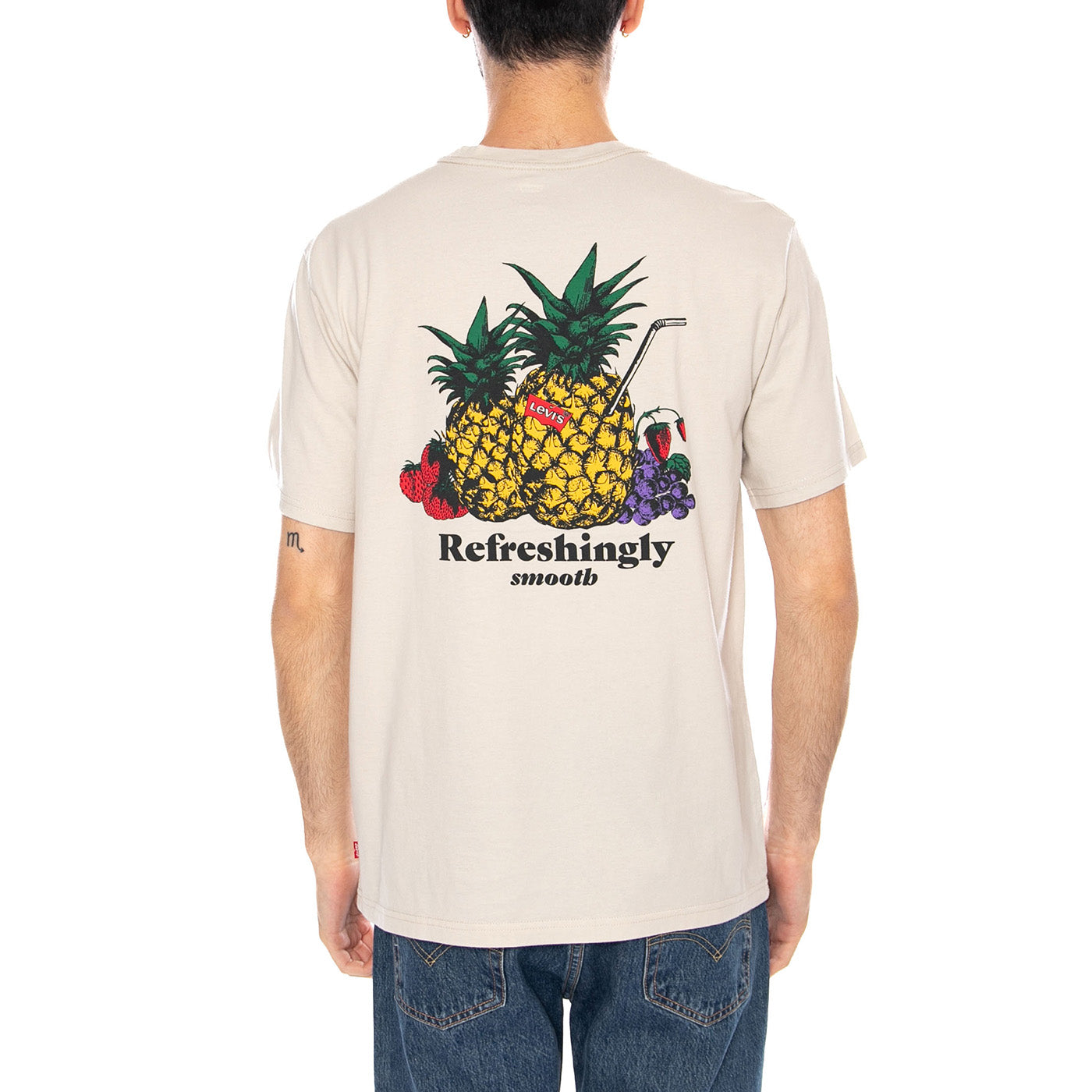 SS RELAXED FIT TEE - COASTAL CREATIVE FRESH AND SMOOTH PUMICE STONE - Maglietta Girocollo Uomo Beige 16143 2480 LEVIS 