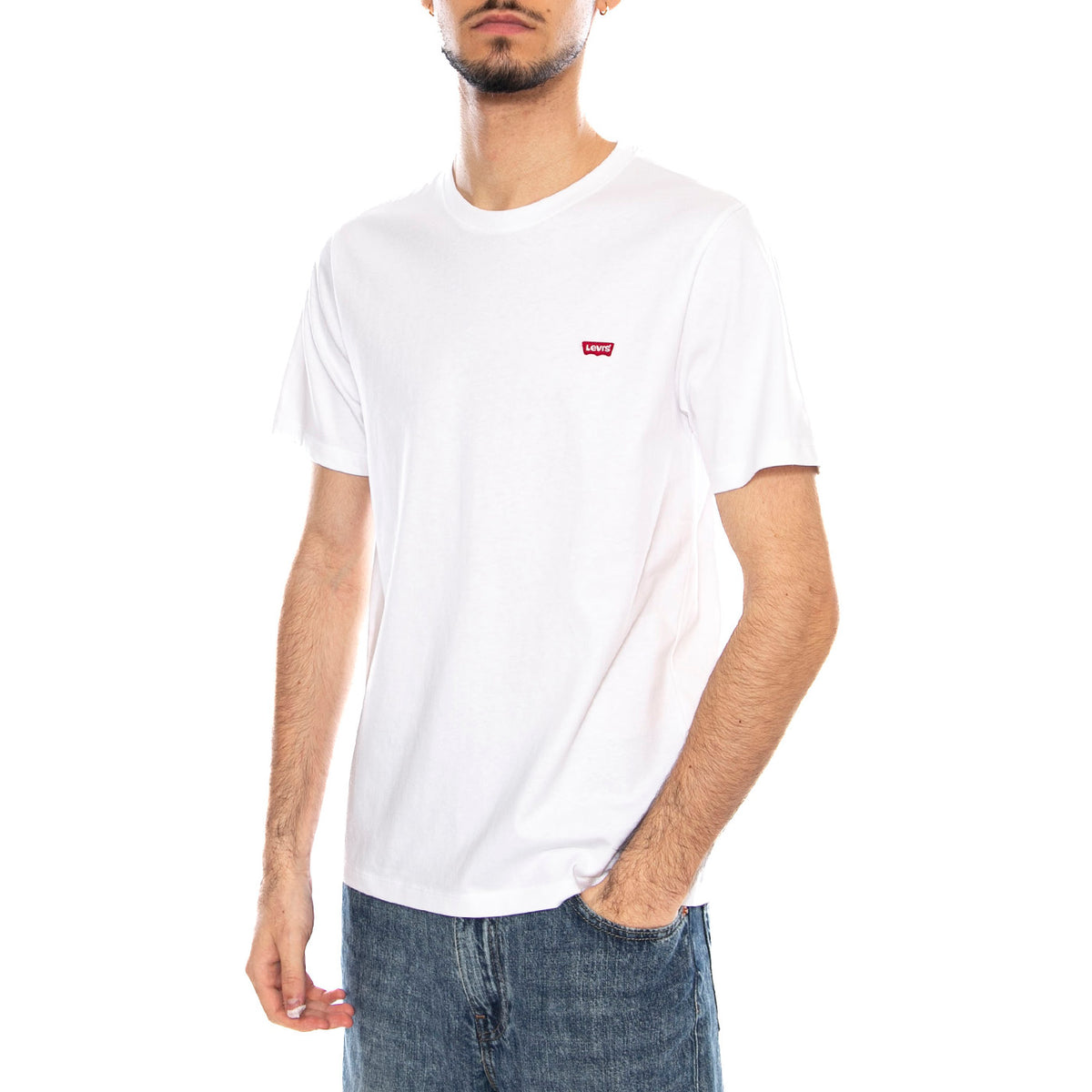SS ORIGINAL HM TEE WHITE + JERSEY 56605-0000 Neutral LEVIS 