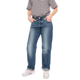501® '90S - Work Yourself Selvedge Blue - Damen Denim Jeans Hose Blau LEVIS