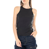 W' Racer Tank Caviar - Schwarzes Damen-Tanktop von LEVIS