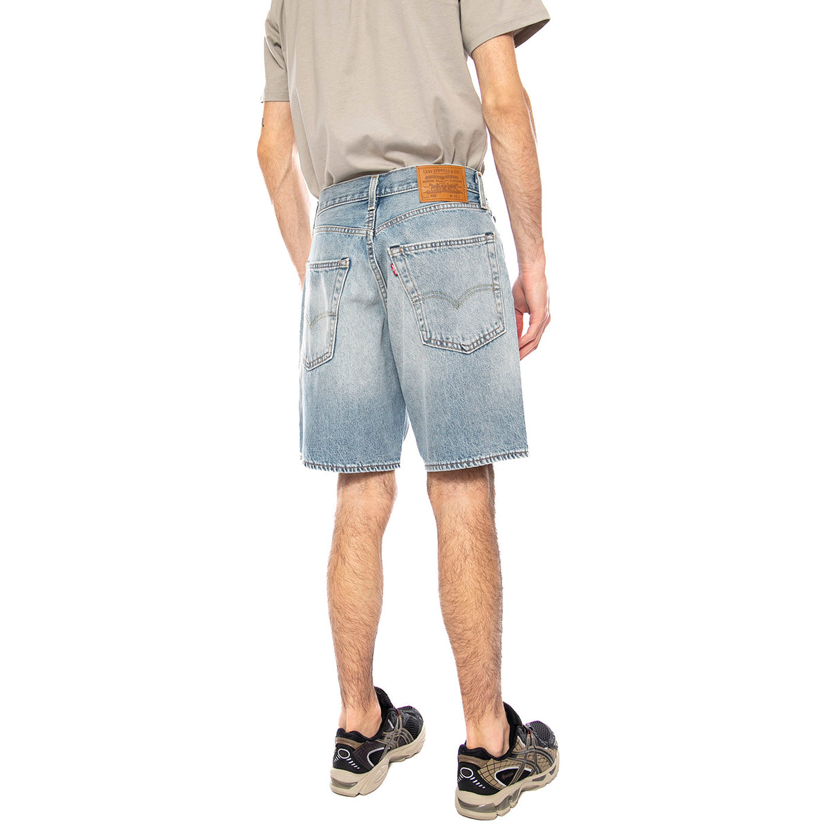 468 Loose Shorts - Light Workout Shorts - Bermuda Denim Jeans Uomo Blu A8461 0039 LEVIS 