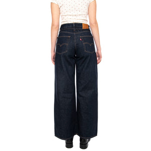 XL Straight - Good Grades Tencel - Pantaloni Donna Dark Indigo Blu A8701 0007 LEVIS 