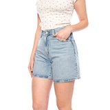 High Baggy Short – Snowing In LA – Bermuda Damen-Jeans aus Denim, blau, von Levi's