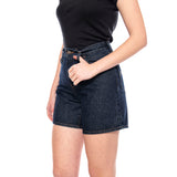 High Baggy Short – Snowing In LA – Damen-Bermuda-Jeans aus Denim, dunkelblau, von Levi's
