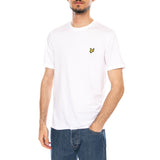 Plain - Crewneck-T-Shirt Herren Weiß Herren LYLE & SCOTT