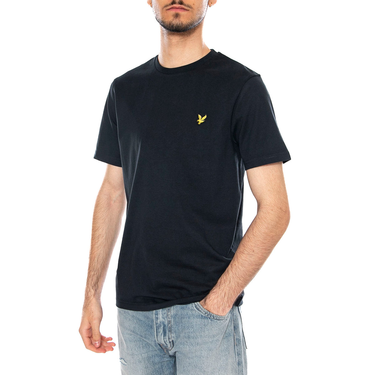 Plain T-Shirt Dark Navy / Black - Maglietta Girocollo TS400VOG Z27 LYLE & SCOTT 
