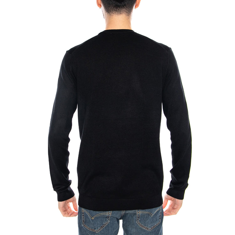 Onswyler Life Reg 14 LS Crewknit Noos Black - Maglione Girocollo Uomo Nero 22020088 BLK ONLY & SONS 