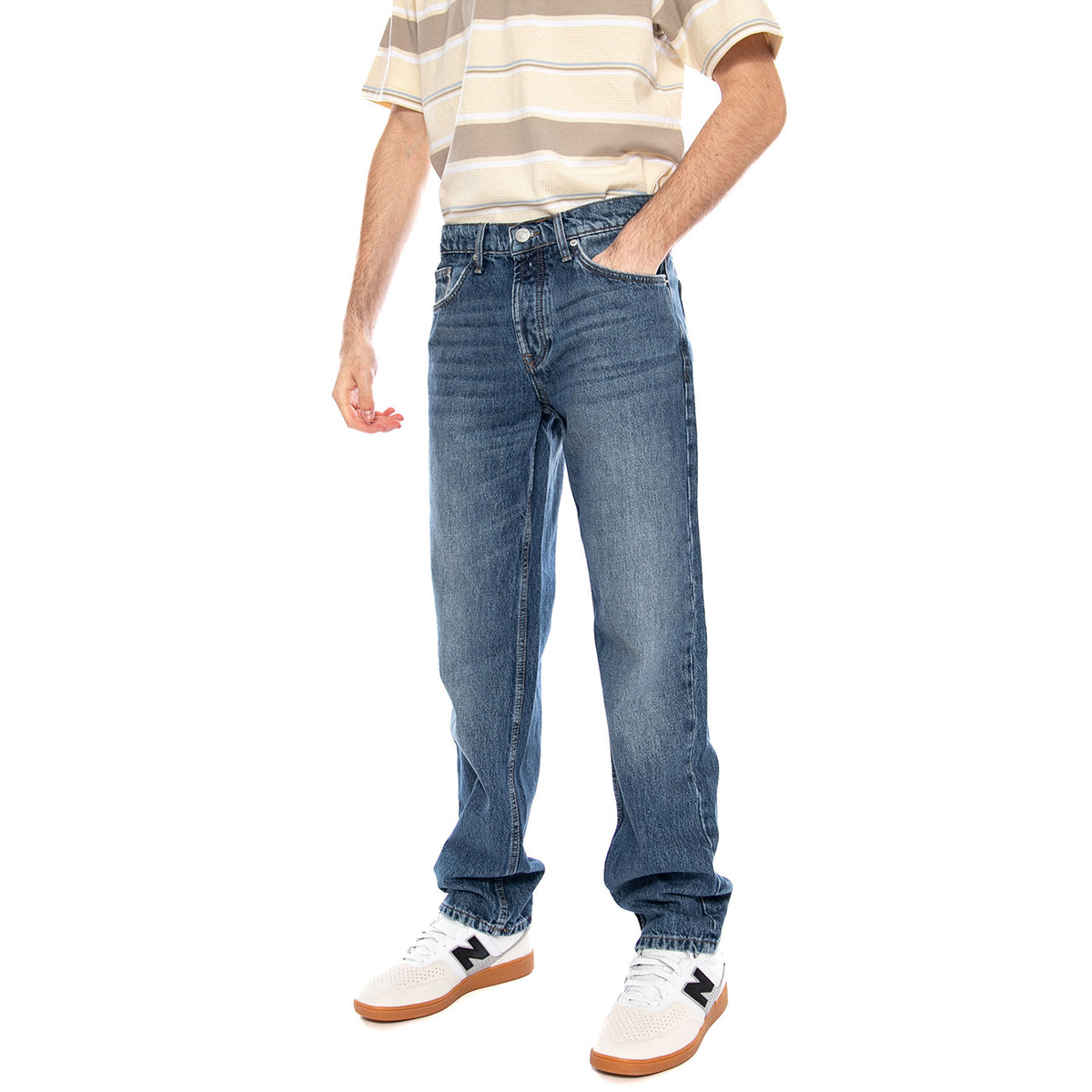 Onswyler Life Reg 14 LS Crewknit Noos Blue Denim - Pantaloni Denim Jeans Uomo Blu 22024939 BLD ONLY & SONS 