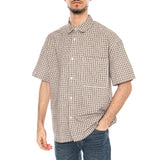 S/S Shirt - Herren Kurzarmhemd Mini Schachmuster Mehrfarbig Herren ONLY & SONS