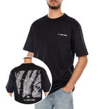 ONSFRED BLUEPRINT LIFE RLX BLACK - Crewneck T-Shirt Herren Schwarz
