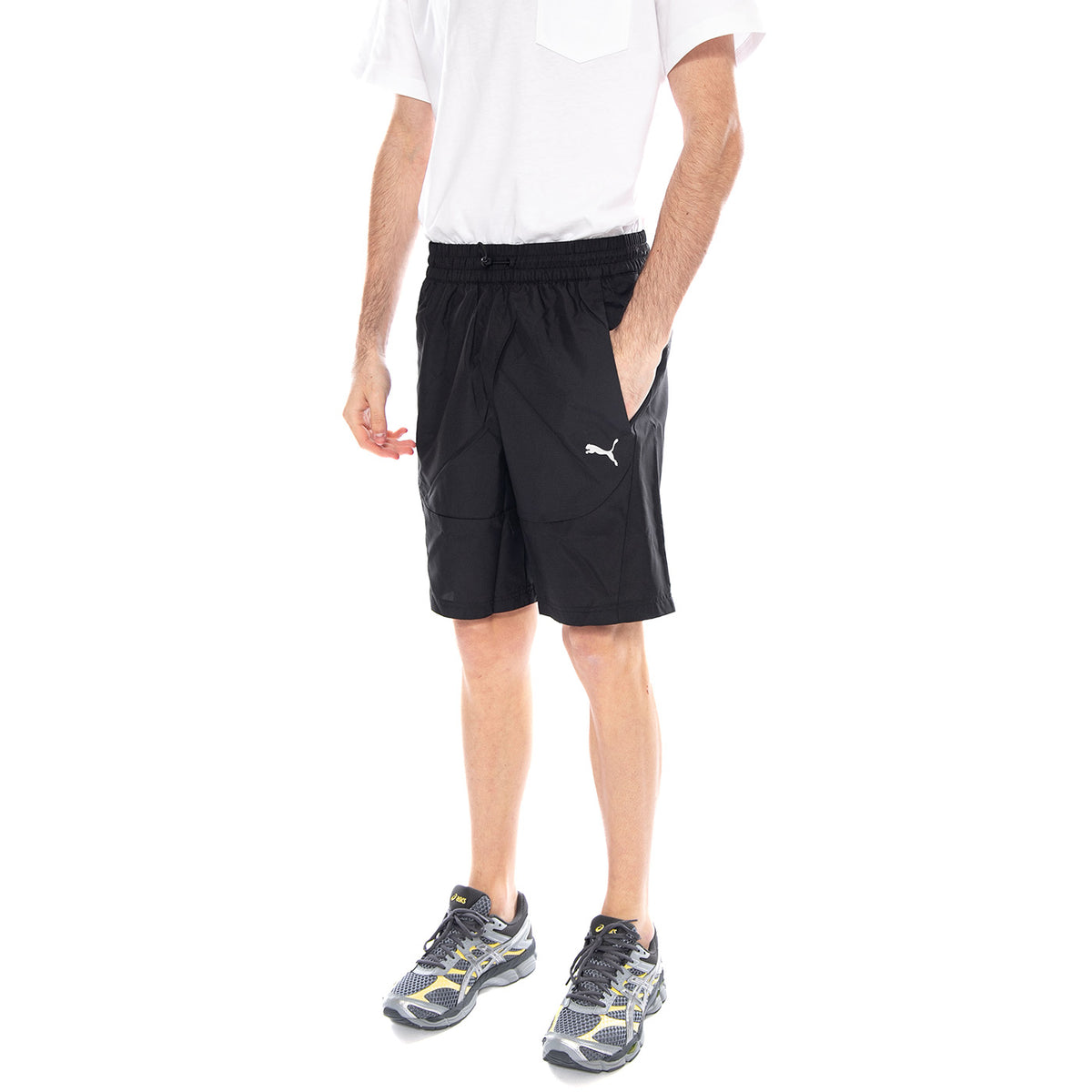 PUMATECH Woven Cargo Shorts - Bermuda Uomo Neri 692187 01 PUMA 