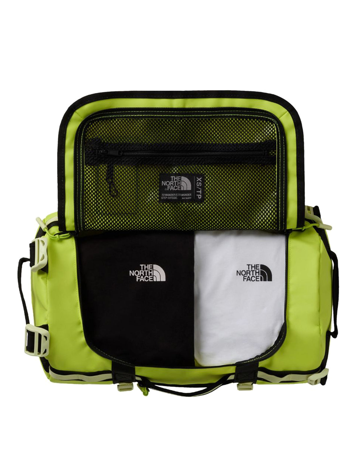 BASE CAMP DUFFEL-XS FIZZ LIME / LEMON MIST - Borsa da Viaggio Gialla NF0A52SS N191 THE NORTH FACE 