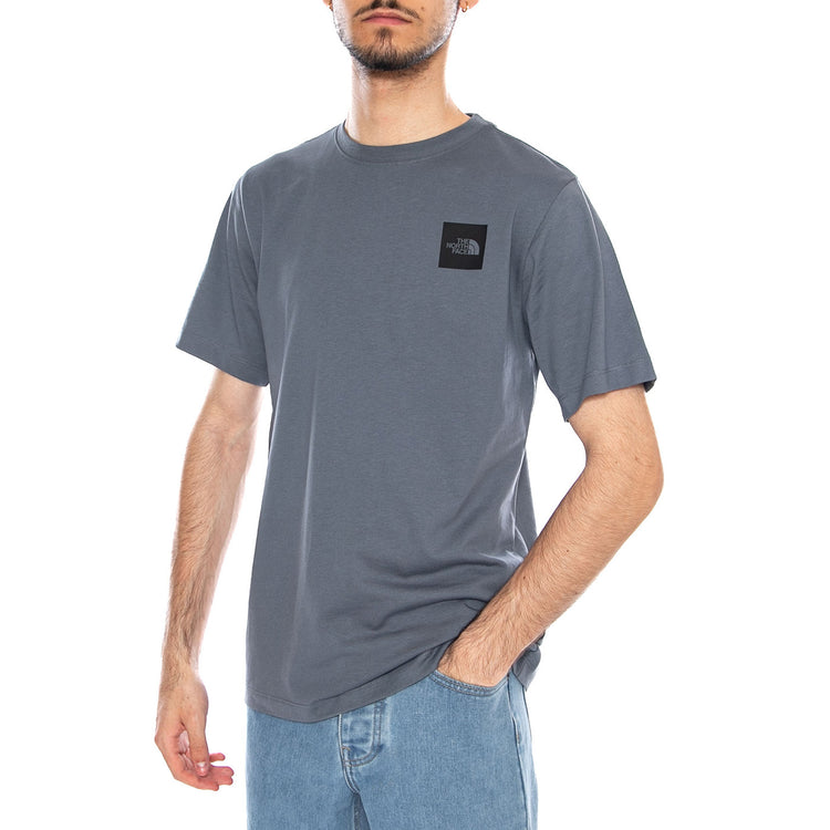 M Evo Box HD RG SS Granite Grey - Maglietta Girocollo Uomo Grigia NF0A8G9C 0U31 THE NORTH FACE 