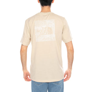 M Box NSE Celebration R Desert Stone - Maglietta Girocollo Uomo Beige NF0A8GV2 DOM1 THE NORTH FACE 