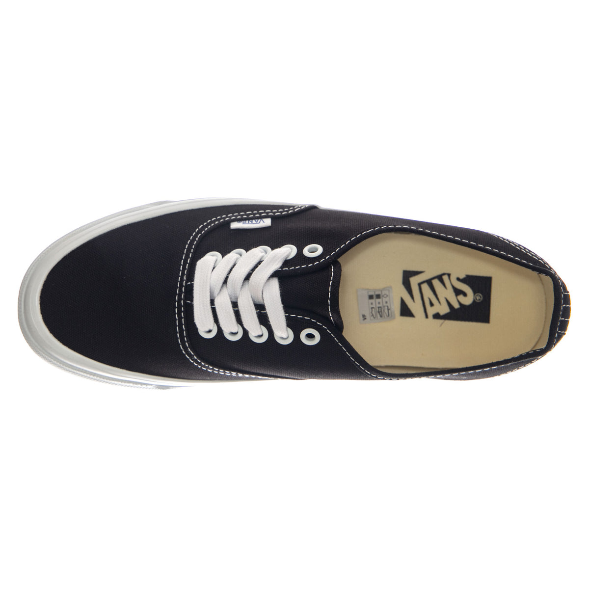 LX Authentic Reissue 44 LX Black White - Scarpe Stringate Uomo Nere VN000CQA BA21 VANS 