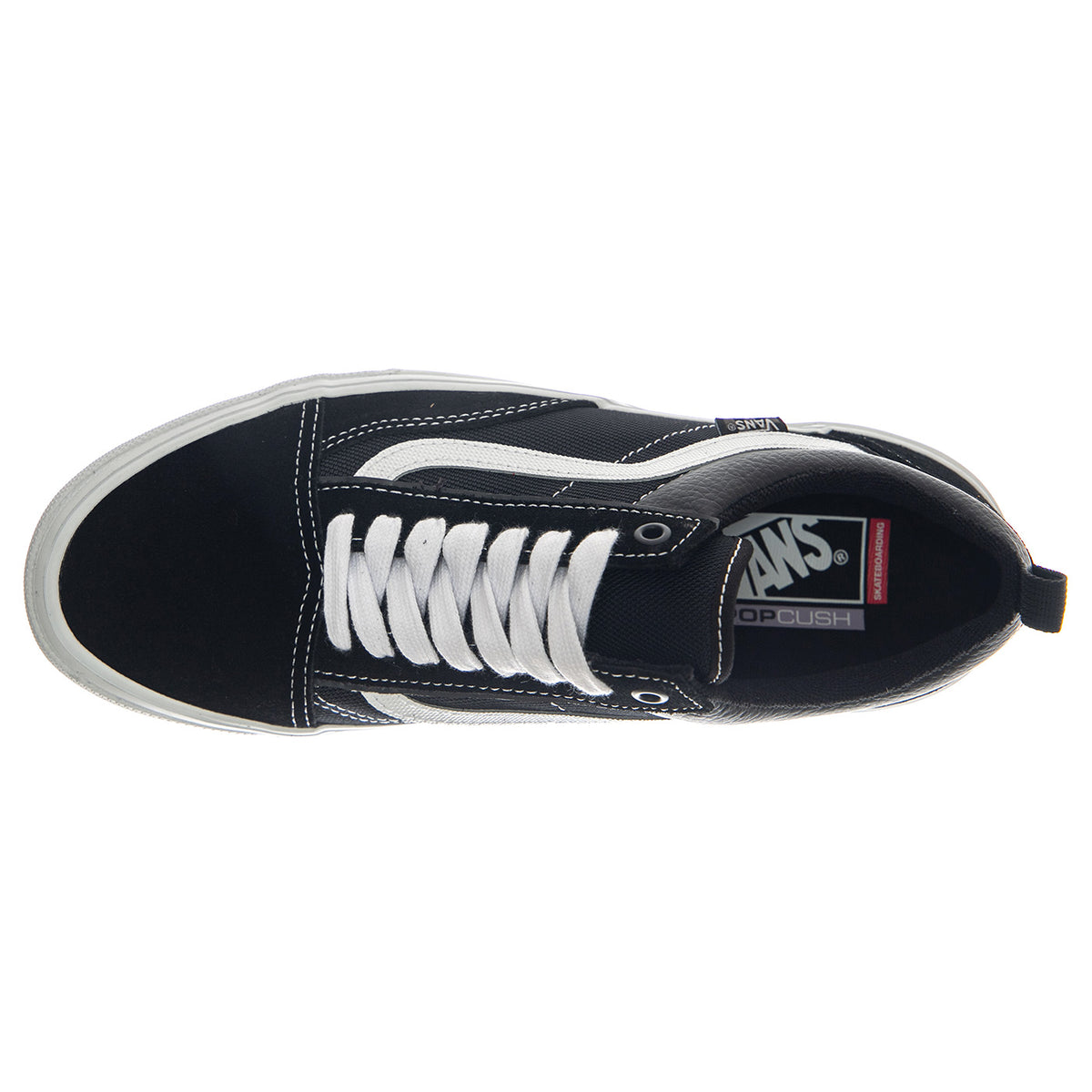 Skate Old Skool Wafflecup Black / White - Scarpe Stringate Uomo Nere VN000EB7 BA21 VANS 