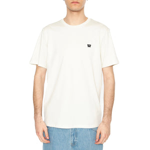 Sign Off Tee Vintage White - Maglietta Giorocollo Uomo Beige 112351234 WHT WRANGLER 