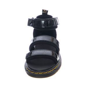 Junior Marabel Sandals - Black Patent Lamper - Sandali Bambino / Bambina Neri DMKMARJBK22352001 . DR.MARTENS 