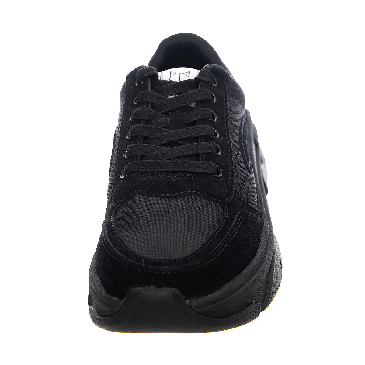 Space Shoes - Black - Scarpe Stringate Profilo Basso Uomo Nere NWMSPACE-BLACK . NAKED WOLFE 